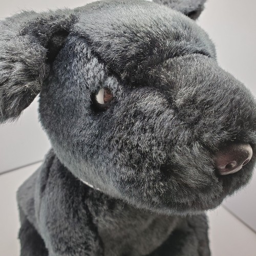 Vintage TY Beanie Buddy Luke der schwarze Laborhund 10 Zoll Plüschtier Stofftier Spielzeug 2001 - Bild 7 von 9