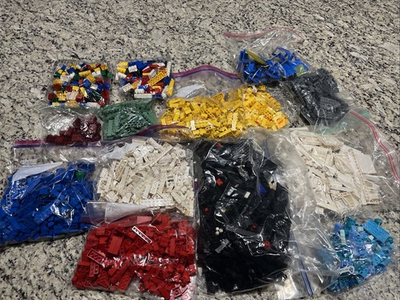 #ad #ad 8 Lbs Of Color Sorted Lego Bricks Range Of Conditions Some Nice Some Played $62.00
