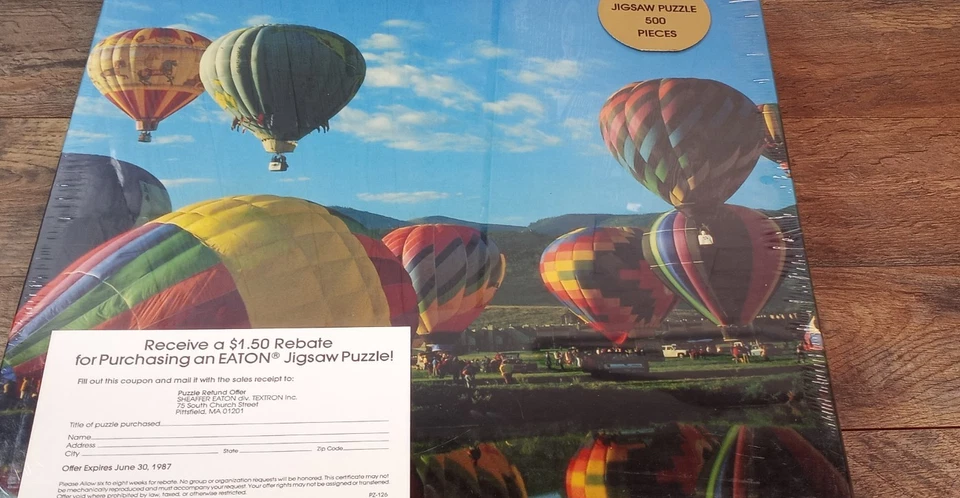 Vintage Eaton Treasure Collection Going Up 500 Piece Jigsaw Puzzle - Image 2 of 4