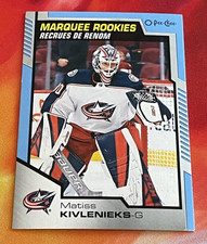 2020-21 O-Pee-Chee - Blue Border - Matiss Kivlenieks - #509 (RC)