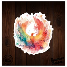 Phoenix Dove - Vinyl Decal Sticker - Car Window Laptop - ebn9332