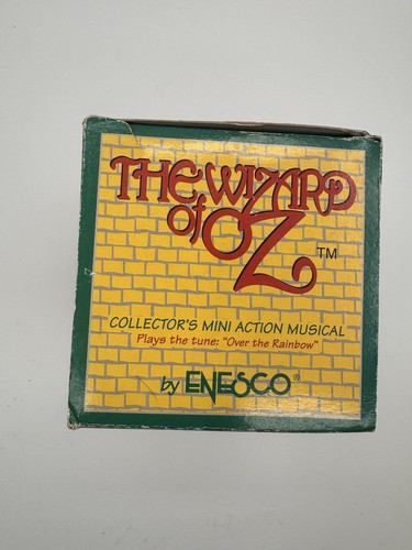 Mini comédie musicale vintage Wizard of Oz Dorothy Collector Enesco Over The Rainbow - Photo 6/14