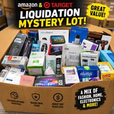 Amazon & Target Liquidation Box &ndash; Mixed Retail Essentials