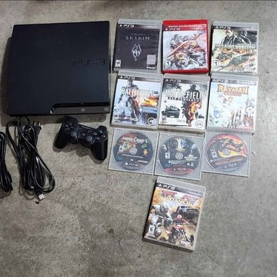 Playstation 3 Slim 160GB Bundle with games.