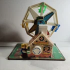 Fisher Price Little People Musical Ferris Wheel 969 Vintage 1966 Original Works!