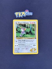 Pokemon TCG Lt. Surge's Rattata Gym Challenge 85/132 Regular MP.