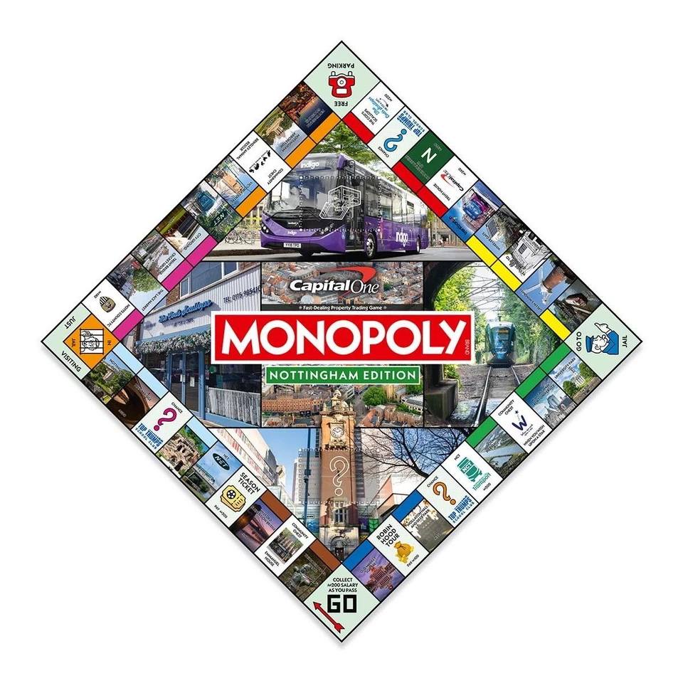 Nottingham Monopoly Board Game - Image 4 of 4