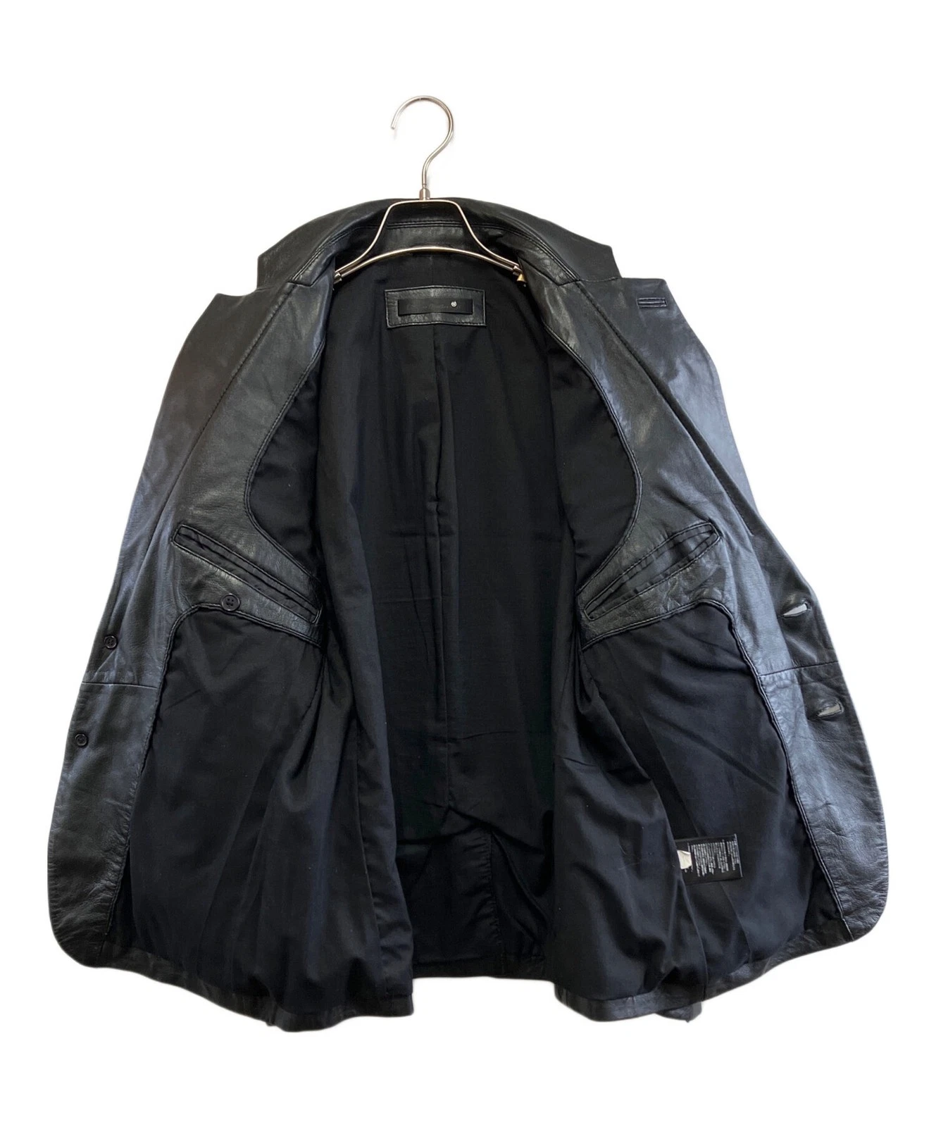 Liugoo Leathers Leather Jacket Men's Size L Black - product detail image 3