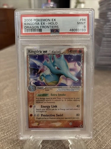 Pokémon TCG Kingdra EX Dragon Frontiers 2006 #94/101 PSA 9 Mint