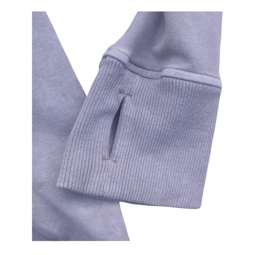 Lululemon Scuba Pullover Hoodie Washed Chrome Grey Sz 8 Relaxed Soft Thick Warm - Picture 5 of 8