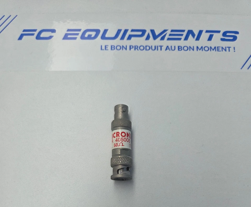 Micronde Radiall R405005 Through Termination 1W 50ohm BNC(m/f) 1GHz - Photo 1/1
