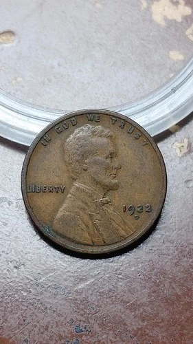 1922 D Lincoln Wheat Cent Penny Nice Original Choice VF                     W885