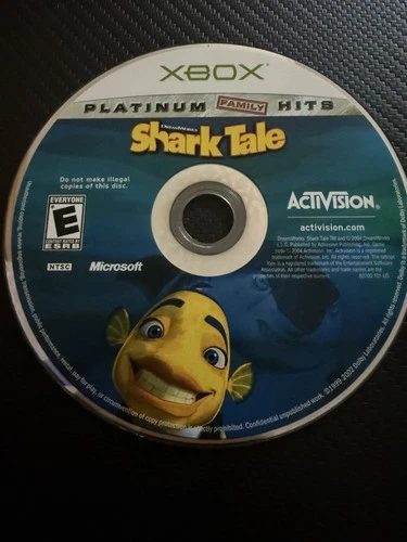 Shark Tale (Microsoft Xbox) DISC ONLY NO TRACKING (#1035)
