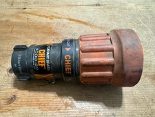 Elkhart Brass Chief Fire Fighting Hose Nozzle 4000-22 Straight Stream/Fog (Q)