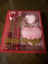 Beauty brush & blender puff set 4 piece beaut...