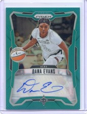 2026 Panini Prizm WNBA TEAL #31/35  DANA EVENS LAS VEGAS ACES