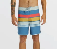 Quiksilver Everyday Stripe 19inch Boardshorts Ocean Blue