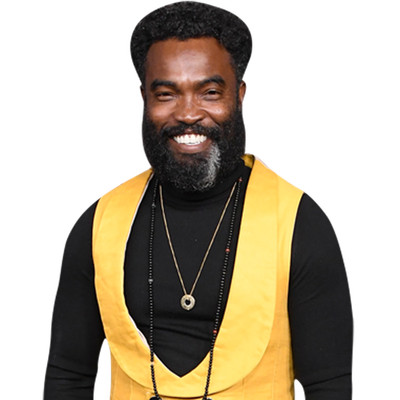 Damien D. Smith (Yellow Outfit) Half Body Buddy Cutout