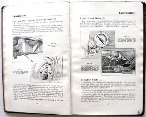 WOLSELEY Four-Fifty Sep 1950 Original Car Owners Hand Book #66477 - Picture 3 of 5