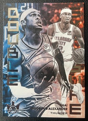 Shai Gilgeous-Alexander 2024-25 Panini Court Kings Double Exposure #15 Thunder