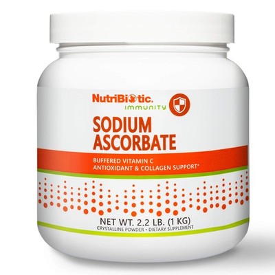 NutriBiotic - Sodium Ascorbate Buffered 2.2 Pound (Pack of 1), No Color