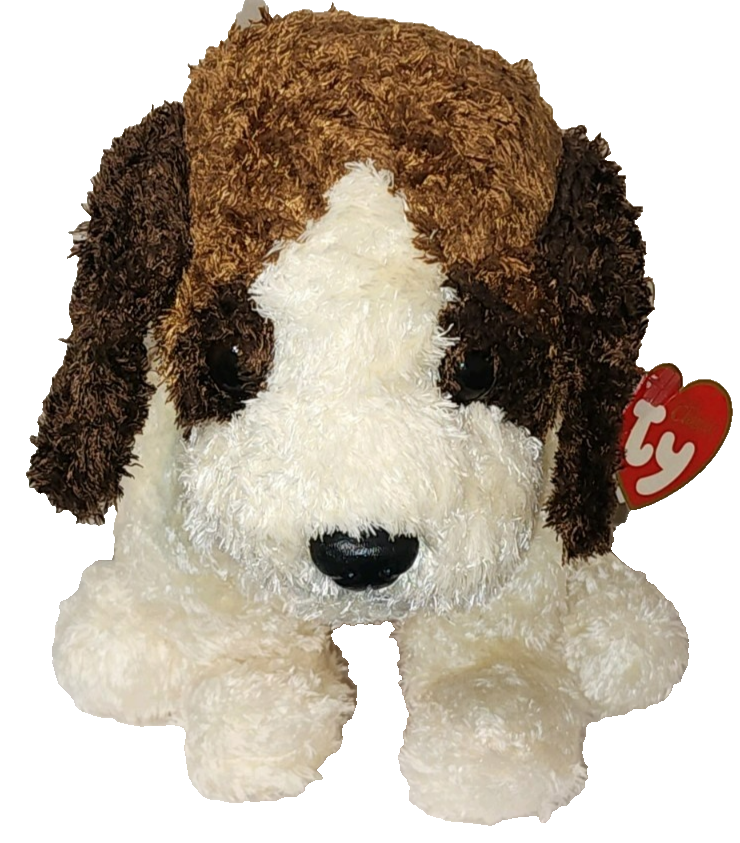 Ty Classic Brown Puppy Dog Rescue St Bernard Plush 2000 Stuffed