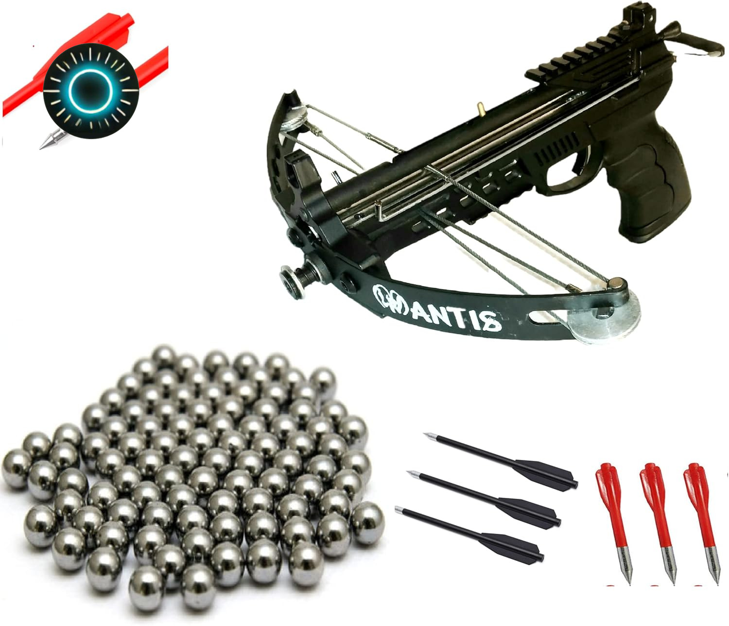 Shoots Steel Balls And Regular Arrows....
