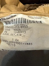 HMMWV AM GENERAL TURRET LOCK RING 12480913