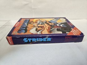 Strider (Nintendo NES, 1989) Complete Cib Box, Manual Registration Collectors