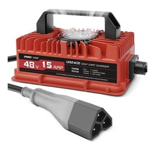 15 Amp 48 Volt Golf Cart Battery Charger , Model E8-48V15A