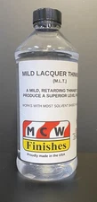 MCW Finishes Mild Lacquer Thinner (MLT). 16 oz. (470ml).
