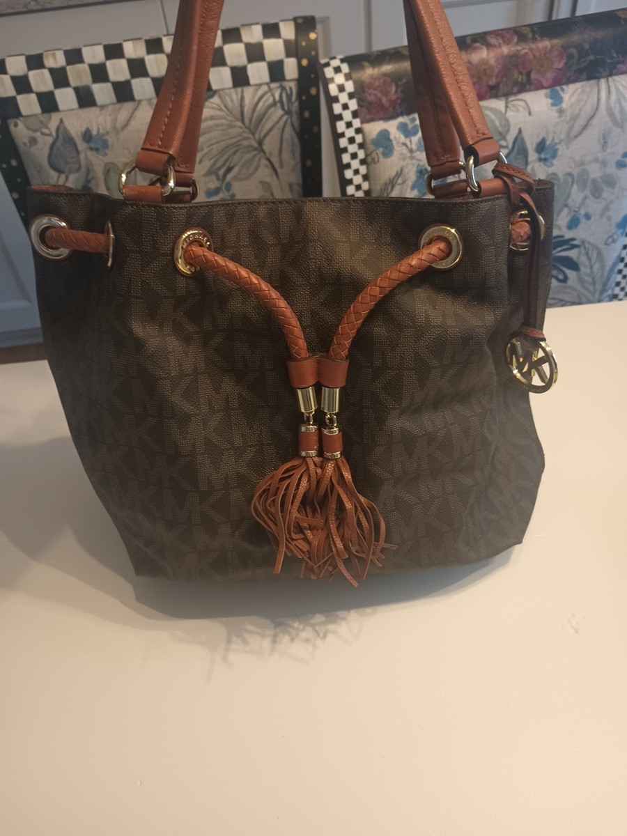 MICHAEL KORS トートバッグ ブラウン/オレンジ 楽天市場】マイケルコース バッグ オレンジ（バッグ・小物