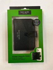 kate spade Morgan Magnetic Wallet with MagSafe for iPhone-Black