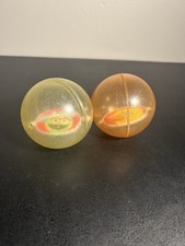Vintage Sesame Street Toddler Spinner Balls Pair Of 2