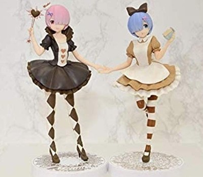 Re:ZERO SSSfigure Rem & Ram in Wonderland Antique Ver. Set of 2