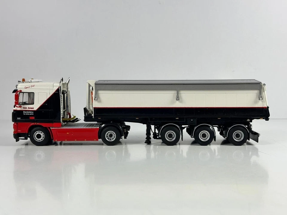 WSI truck models, DAF XF 95 SC 4X2-W/Asfalt Tipper , BRINK HARSKAMP - Image 4 of 4
