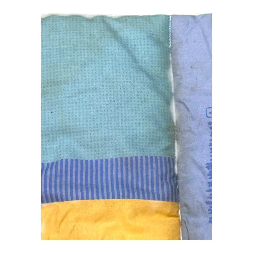 Manta edredón para cuna de bebé Child Mine Carters Jungle You Are My Sunshine Blue Foto 3 de 4