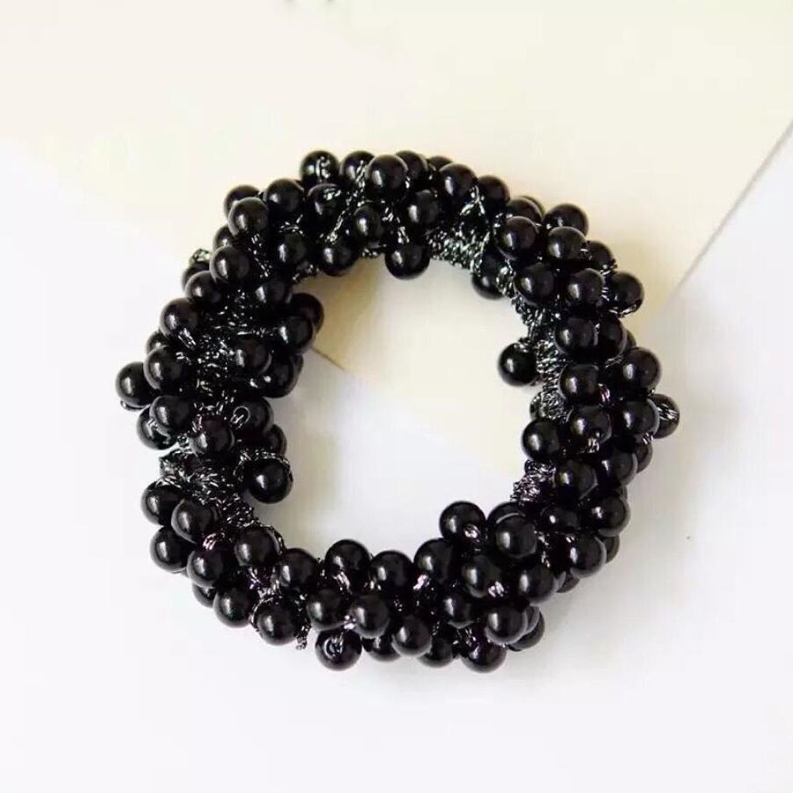 5 Pcs Pearl Hair Ties Exquisite Beautiful Durable Elastic Hair Bands For Par HEN
