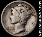1920 Mercury Dime- Silver- Scarce Better Date No Reserve #J2680