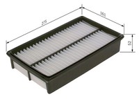 Luftfilter FÜR Mazda 5 (Cw), Mazda CX-7 (Er), Mazda 3 (Bl) - Bosch F 026 400 444