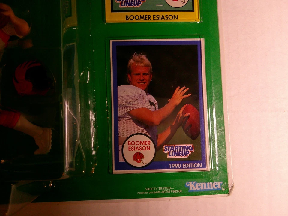 FIGURA DE COLECCIÓN 1990 ALINEACIÓN INICIAL NOVATO BOOMER ESIASON SELLADA ENVÍO GRATUITO Foto 3 de 4