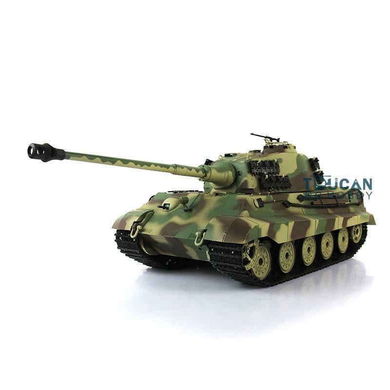 1/16 Henglong German King Tiger 3888A 7.0 RTR 2.4G Plastic RC Tank Gift for Boys