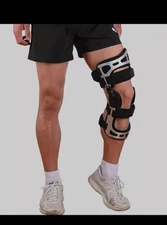 Dr Medical DUAL OA RELIEVER Hinged Knee Brace LEFT Size Medium KB0104-147L-03