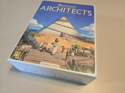 New Sealed Antoine Bauza 7 Wonders: Architects Board Game by Repos