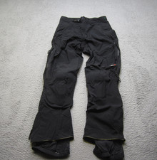 Rlx Polo Pants Womens S Black Ski Snow Sport Dainese Technical Knee Padded