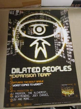DILATED PEOPLES Expansion Team Promo Poster New! Unused! 2001 Capitol DAMAGED #1