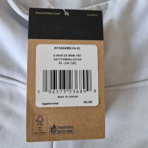 The North Face Leggings Women's Size XL Laterra Utility Hiking Pastel Purple - Picture 12 of 13