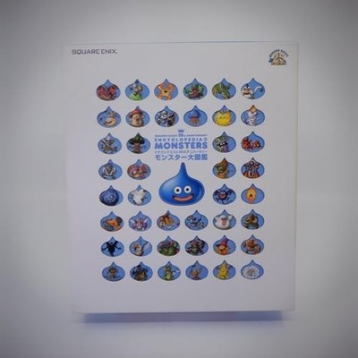 Dragon Quest 25th Anniversary Monster Encyclopedia Art Book Illustration JAPAN