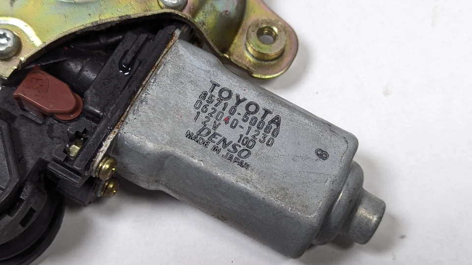 01-06 Lexus LS430 front right rh passenger door window regulator w/ motor oem - Image 4 of 4