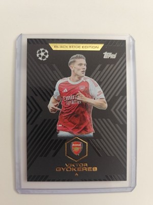 Match Attax Extra 25/26 Viktor Gyökeres Black Edge Edition BE2 Arsenal 2025/2026
